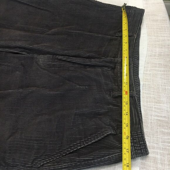 VTG Towncraft Corduroy Pants Men 38x32 Gray Stretch Straight Cotton Classic 90s - Picture 11 of 14